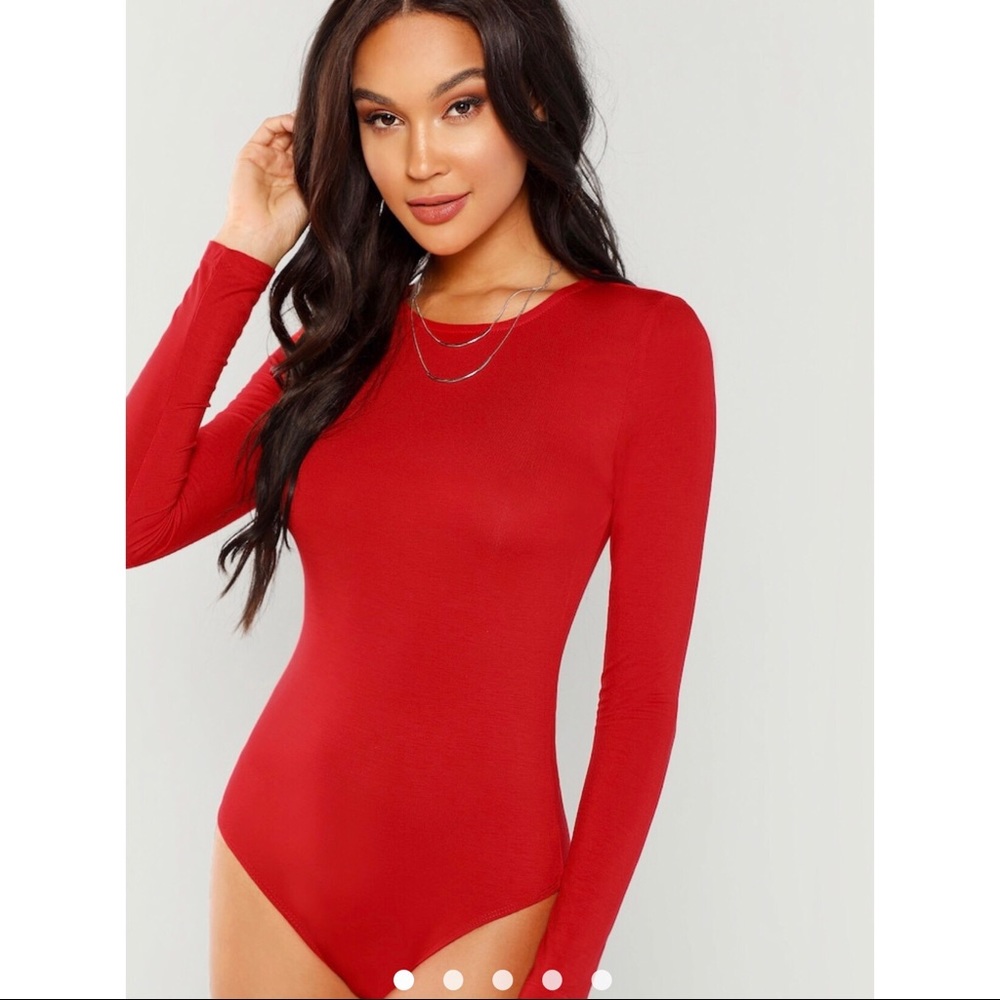 Charlotte Russe Bodysuit Longsleeve NWT